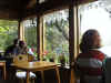 inside the Bellvue tea house (Bariloche)
