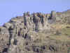 rock formations in Chubut Valley